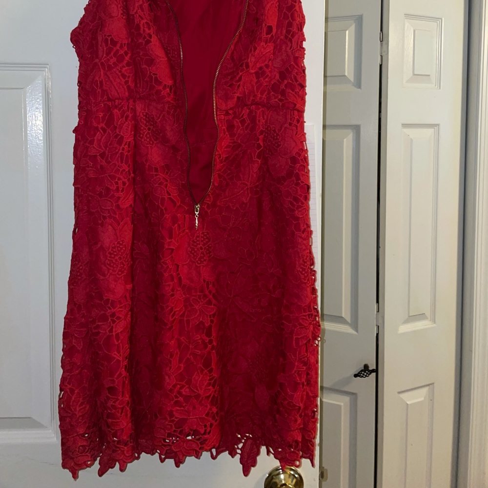 Red dress